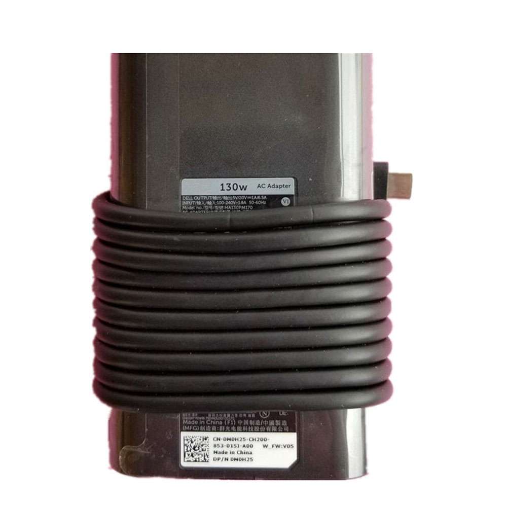 5V=1A 20V=6.5A 130W 100-240V  50-60Hz (for worldwide use) K00F5 Laptop Adapter for DELL 9575 9570 Type-C USB-C