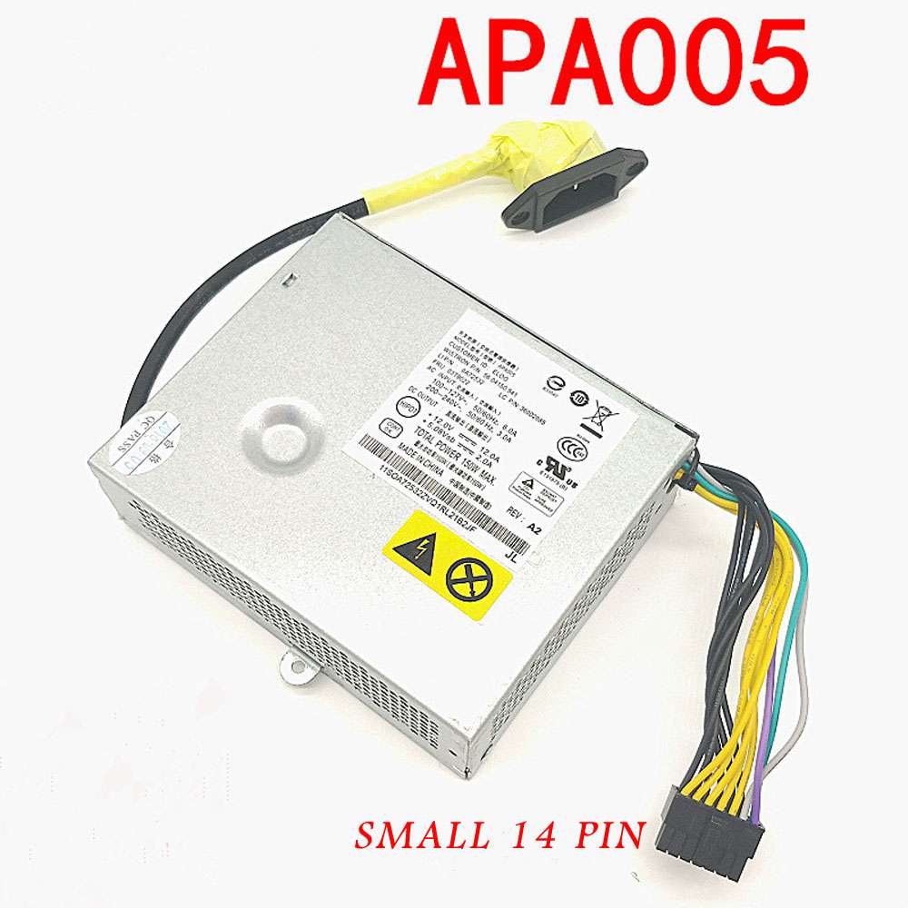 +12.0V ==/12.0A 100-127V~50/60Hz,6.0A Lenovo ThinkCentre M71Z M72Z M73Z Replacement Adapter