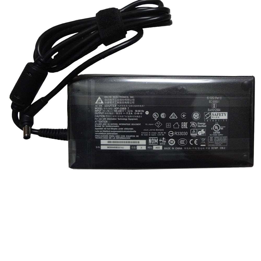 19.5V  11.8A,  230W 100-240V,50-60Hz(for worldwide use) ADP-230GB Laptop Adapter for ASUS ROG Zephyrus GX501VI-GZ028T GX501GI-XS7