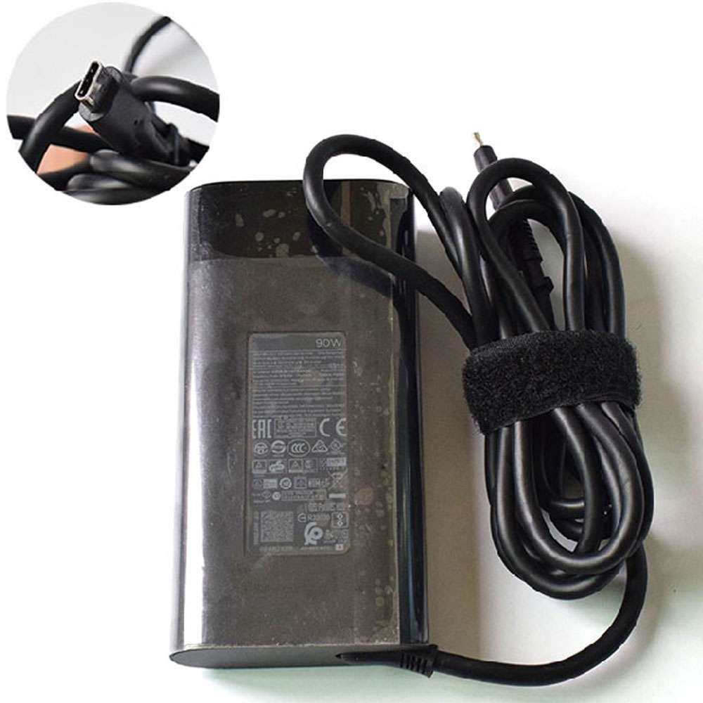 5V/3.0A 9V/3.0A 10V/5.0A 12V/5.0A 15V/5.0A 20V/4.5A, 90W 100-240V 50-60Hz (for worldwide use) TPN-DA08 Laptop Adapter for HP Spectre x360 15-BL112DX 4K i7-8550U