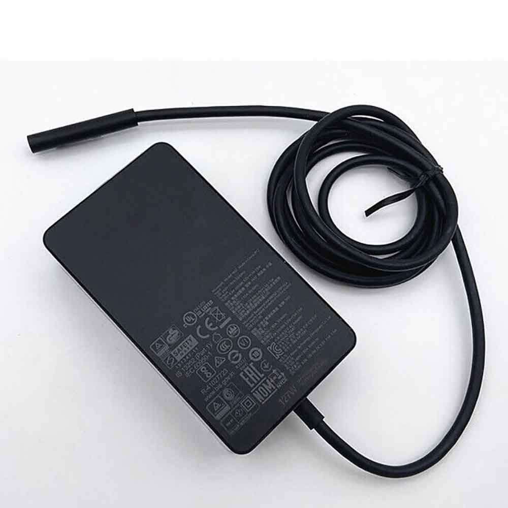 15.0V=8.0A,5.0V=1.5A 100-240V 50-60Hz 127W 1932 Laptop Adapter for Microsoft Surface Pro X 7 6 5 4 3