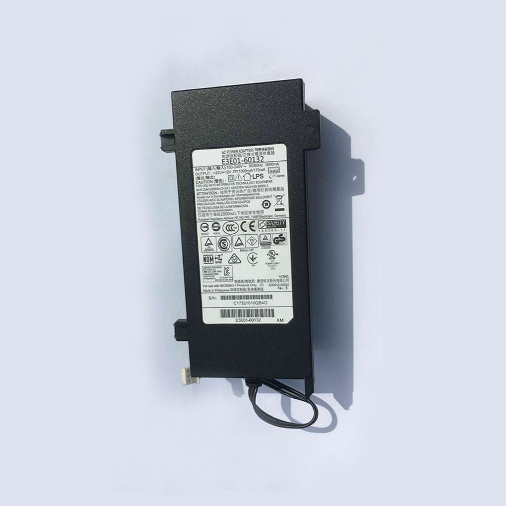 32V/+12A 1095MA/170MA 100-240V 50/60Hz 1600MA E3E01-60132 AC Adapter for HP OfficeJet PRO 7740 8710 8717 8720 8730 8740 8210
