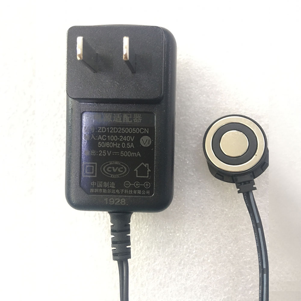25V 500mA 100-240V 50/60Hz 0.5A ZD12D250050CN AC Adapter for Philips FC6812 FC6814 FC6813