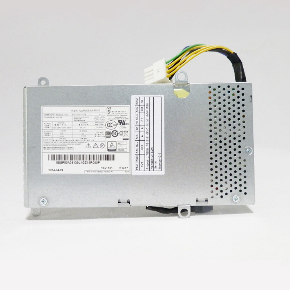 150W 100-127V/200-240V 6A/3A 50/60Hz Lenovo S740 S800 A9050 B5040 Replacement Adapter