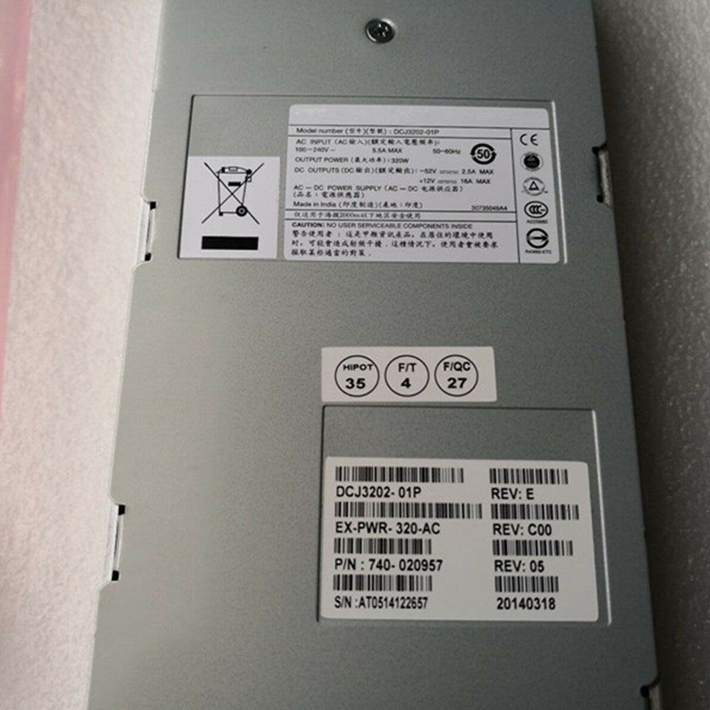 Juniper Networks EX-PWR-320-AC Ex 4200 & Ex 3200 adapter
