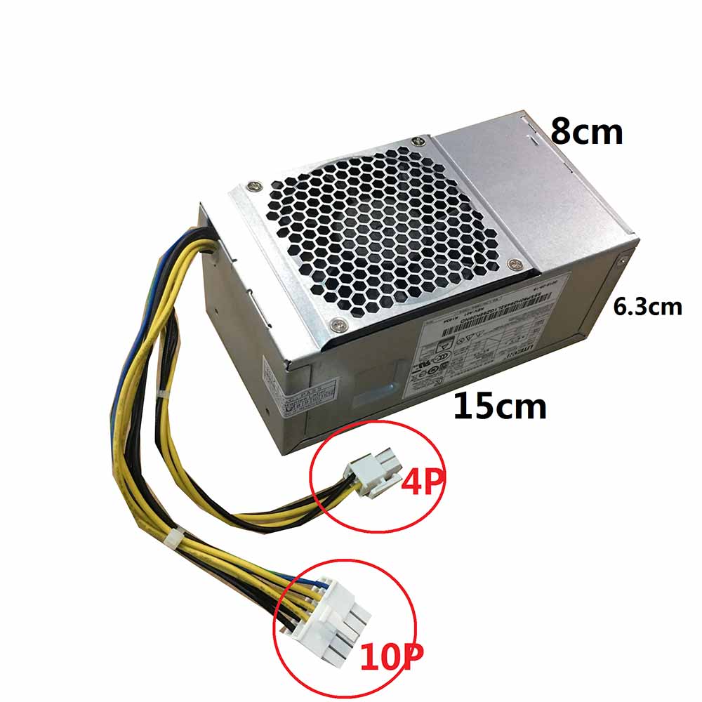 210W 100-240V 50-60Hz 3A Lenovo M610 M510 M415 M410 B415 TFX Replacement Adapter