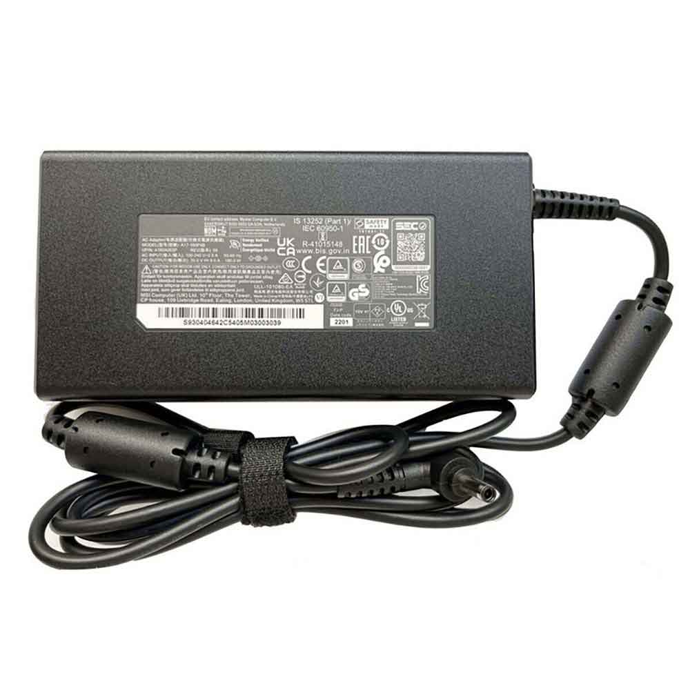 20.0V 9.0A 180W 100-240V 2.34A 50-60Hz MSI Katana GF66 11UE-088NEU Replacement Adapter