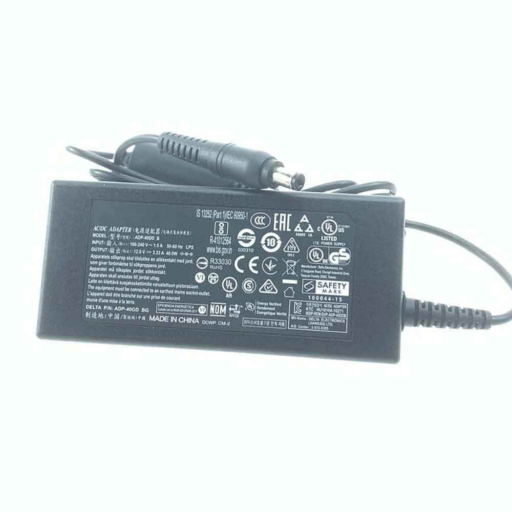 12V 3.33A 40W 100-240V 1.5A 50-60Hz ADP-40DD-B Laptop Adapter for Dell PA-1041-71KPA-040F FRA048-S12