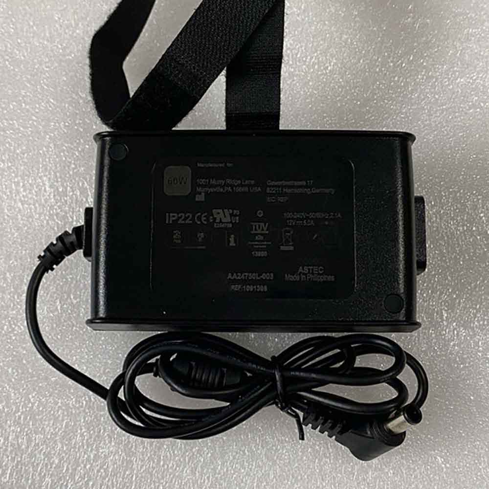 12 5A 60W 100-240V 50-60Hz 2.1A 1091398 Laptop Adapter for Philips Respironics 550 750 557P 757P AA24750L-003
