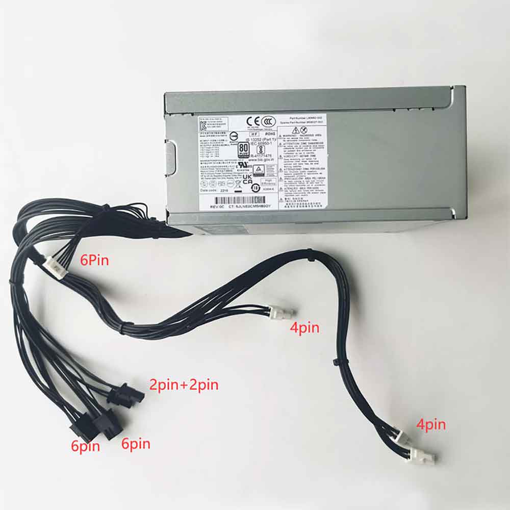 +12.1 Vmain==/18A 100-240V 8.2A 50-60Hz D19-700P1A Power Supply for HP Z2 G5 TWR