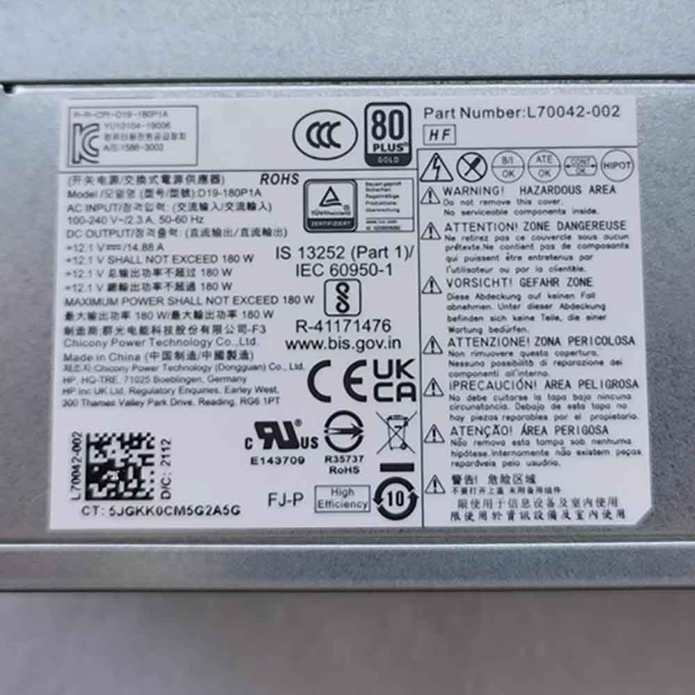 HP Desktop M01-F1033WB M01-F1108NG adapter