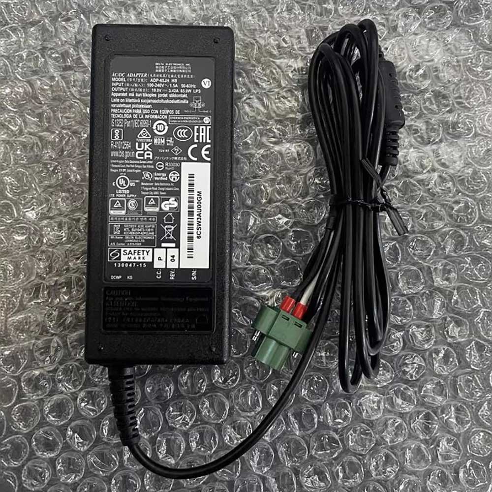 19V 3.42A 65W 100-240V 50-60Hz 1.5A ADP-65JH-HB Laptop Adapter for Delta ADP-65JH HB 19V 3.43A /3.42A 65W adapter