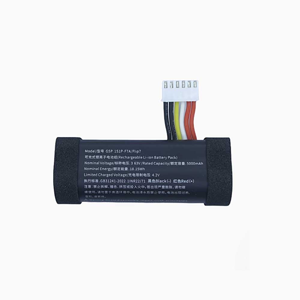 3.63V 5000mAh GSP-1S1P-7FA Bluetooth Speakers Battery for JBL Flip 7