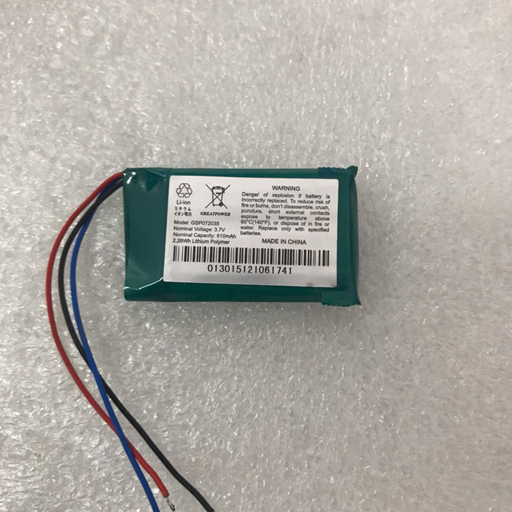 3.7V 610mAh/2.26WH JBL Go BLK FF Replacement Battery