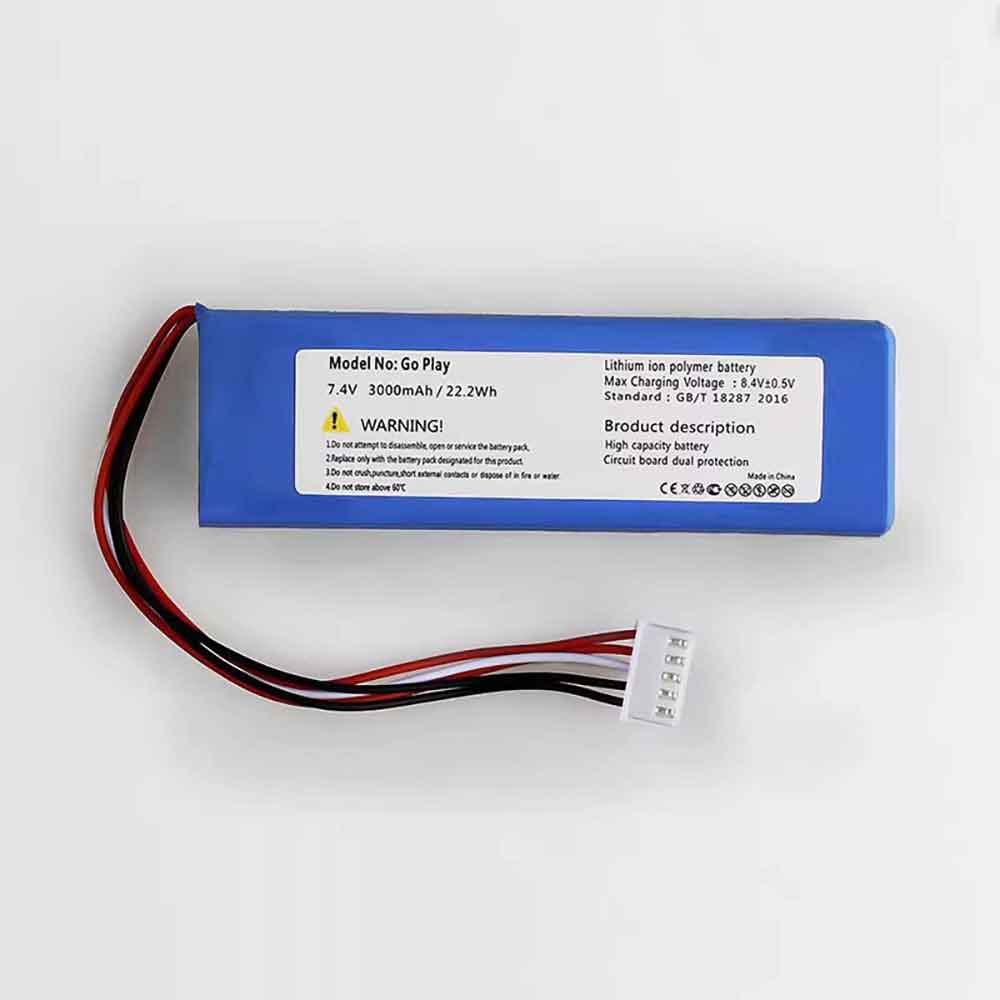 7.4V 3000mAh GSP1029101 Bluetooth Speakers Battery for JBL Harman Kardon Go Play