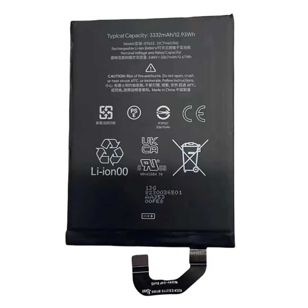 3.88V 3332mAh GT6SS Smartphone Battery for Google Pixel Fold