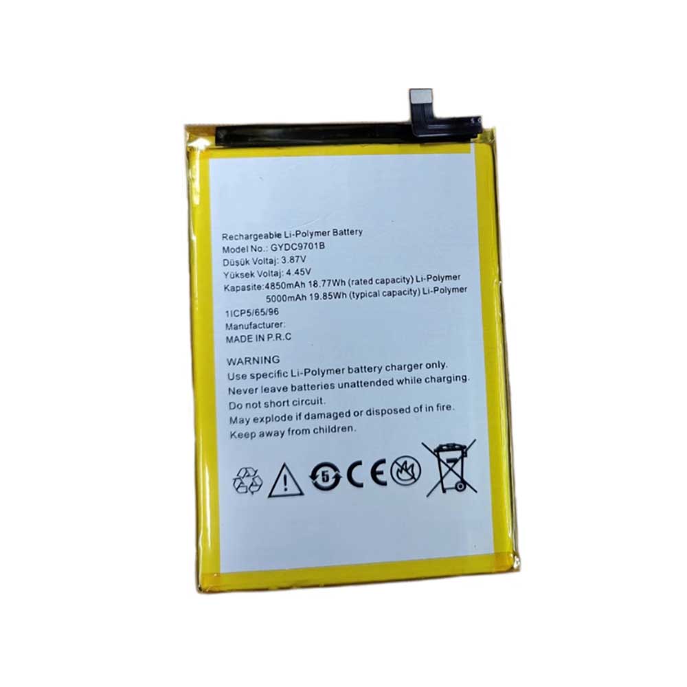 3.87V 5000mAh GYDC9701B Smartphone Battery for LT GYDC9701B