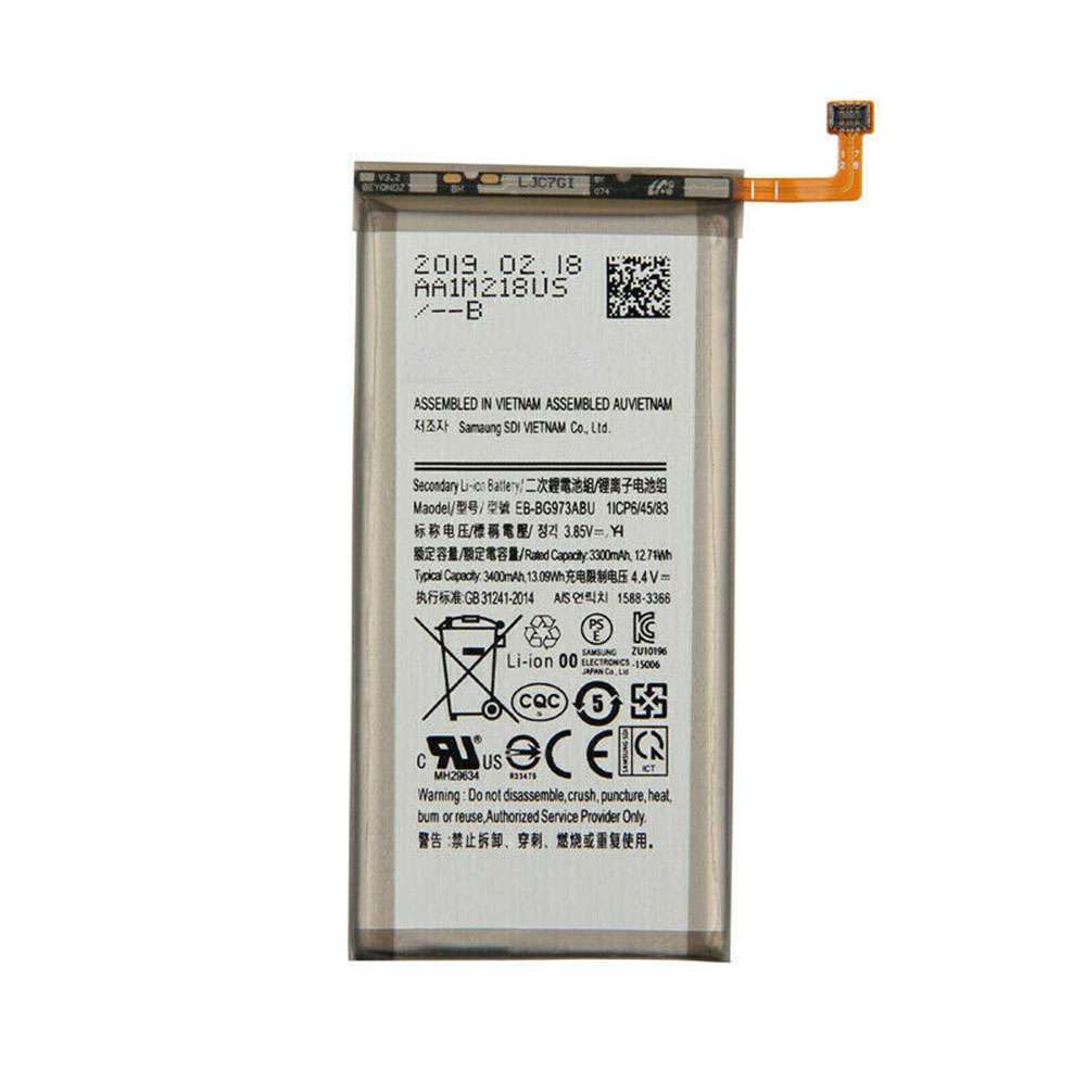 3.85V/4.4V 3300mAh/12.7WH Samsung Galaxy S10 Galaxy S10 X SM-G9730 Replacement Battery