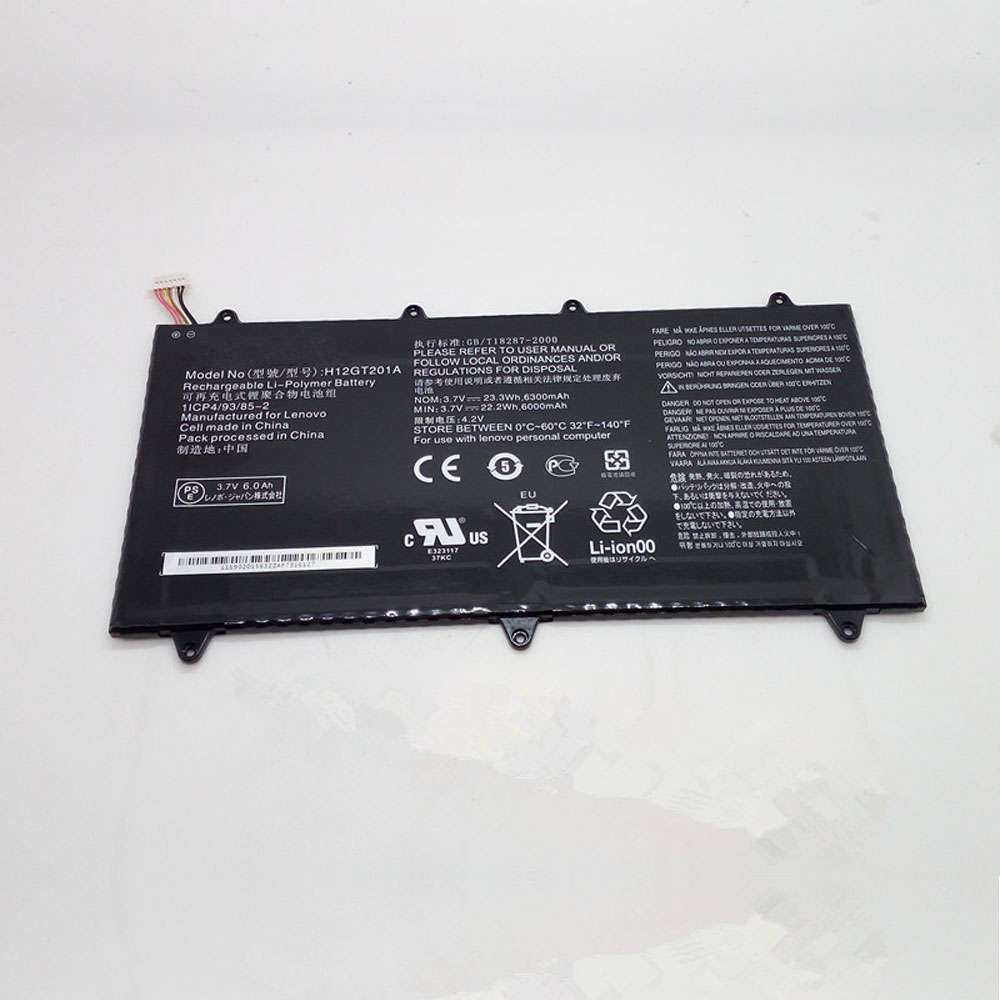 3.7V 23.3Wh Lenovo IdeaTab A2109A Tablet PC/Pad Replacement Battery