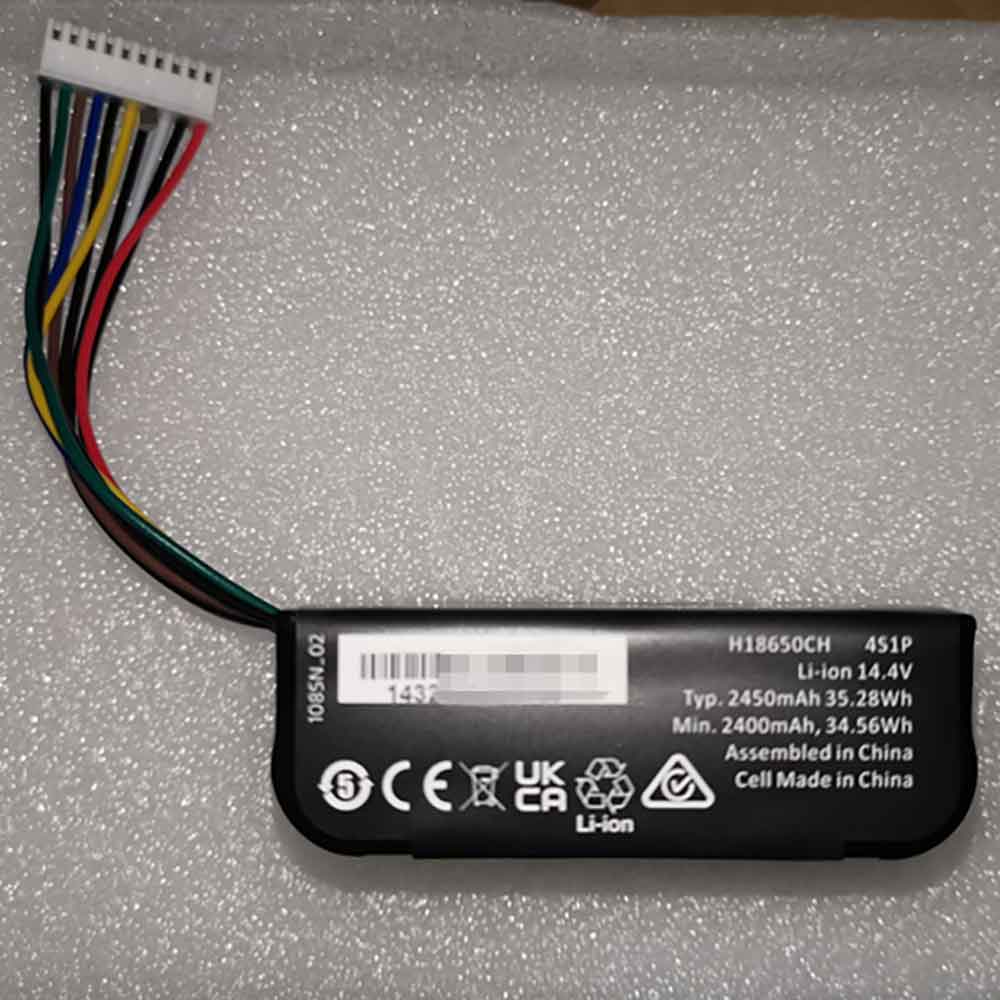 14.4V 2450mAh H18650CH-4S1P Electronic Batteries for Pure ChargePAK Evoke Play
