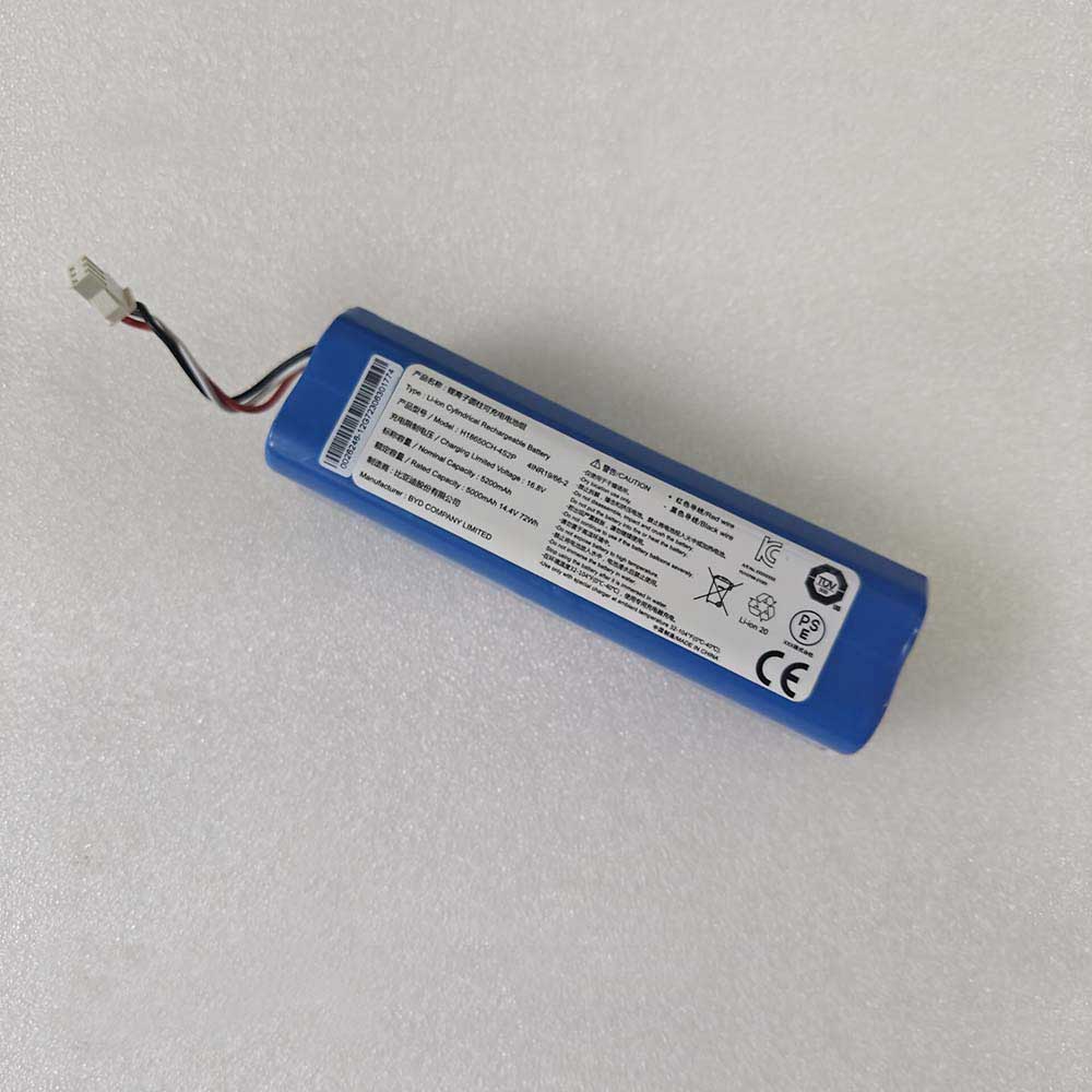 14.4V 5000mAh H18650CH-4S2P Vacuum Robot Battery for Proscenic T-4S2P-A M7 Pro