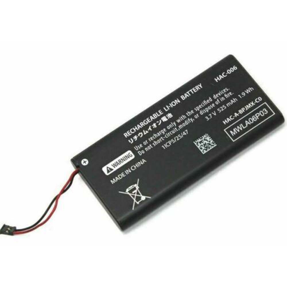 3.7V 525mAh Nintendo Switch Joy-Con Fits HAC-006 Left Right Replacement Battery