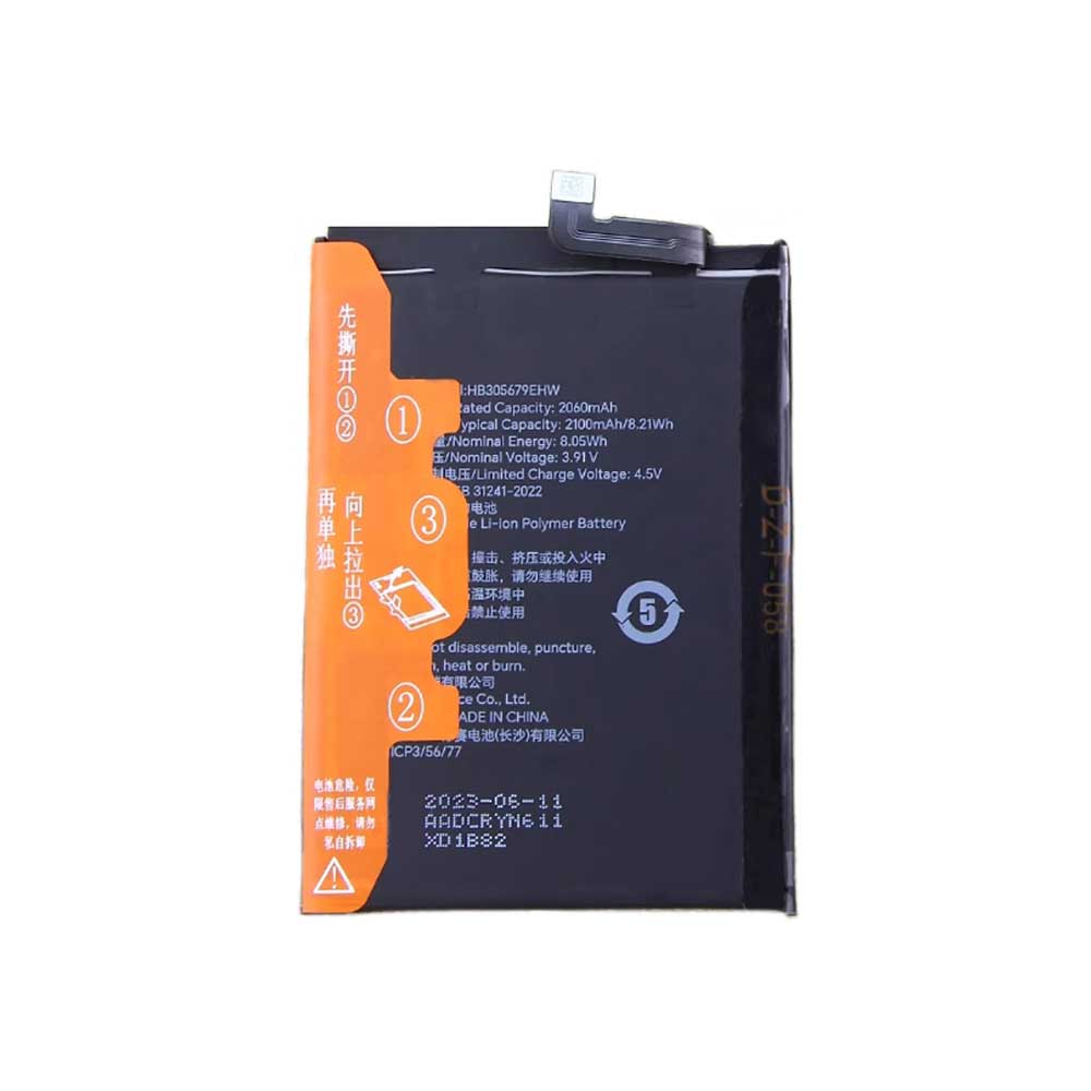 3.91V 2100mAh HB305679EHW Smartphone Battery for Honor Magic Vs2