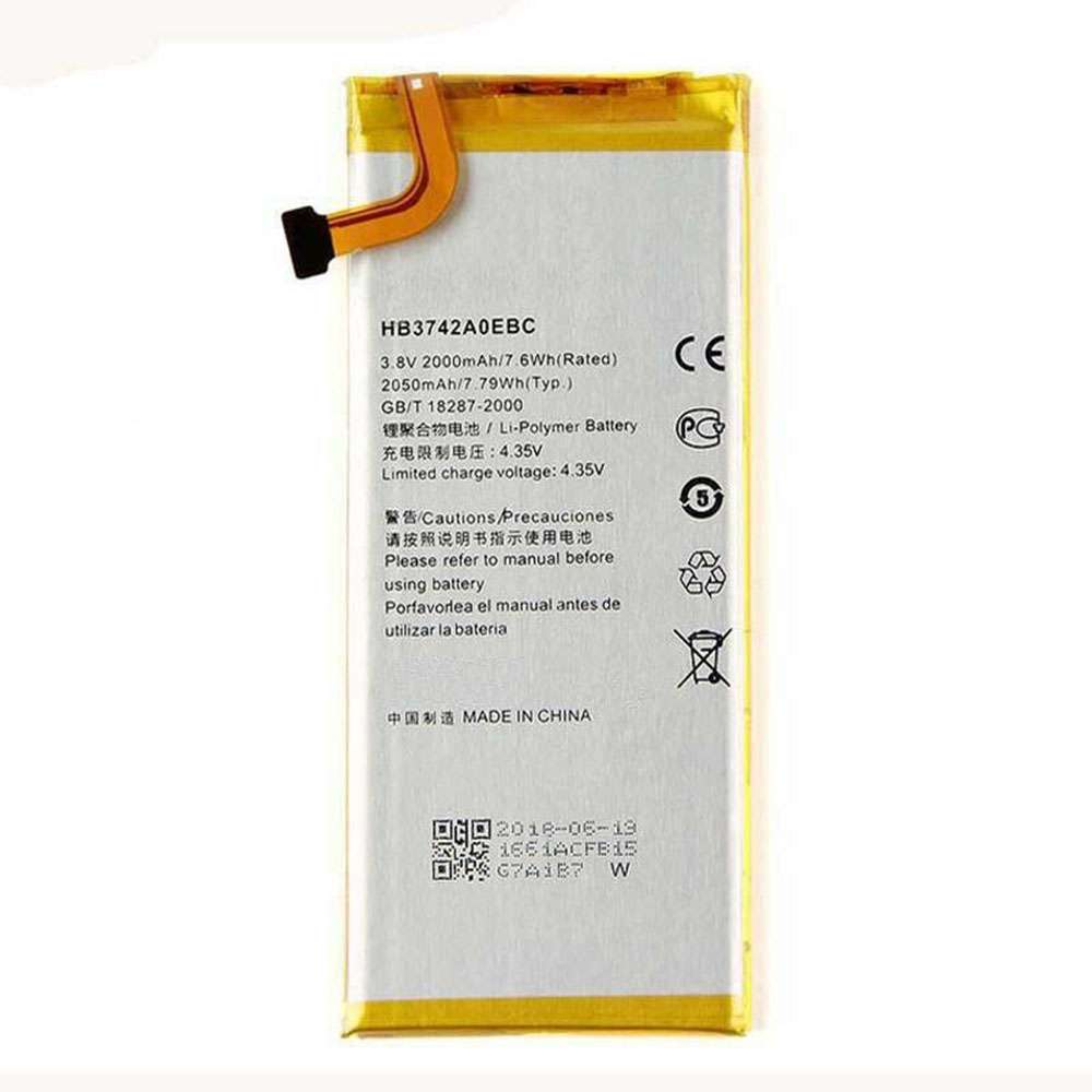 3.8V/4.35V 2000mAh/7.6WH Huawei Ascend P6 P6-C00 Replacement Battery
