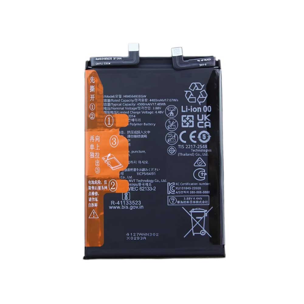 3.88V 4400mAh HB456493EGW Smartphone Battery for Huawei Nova 11