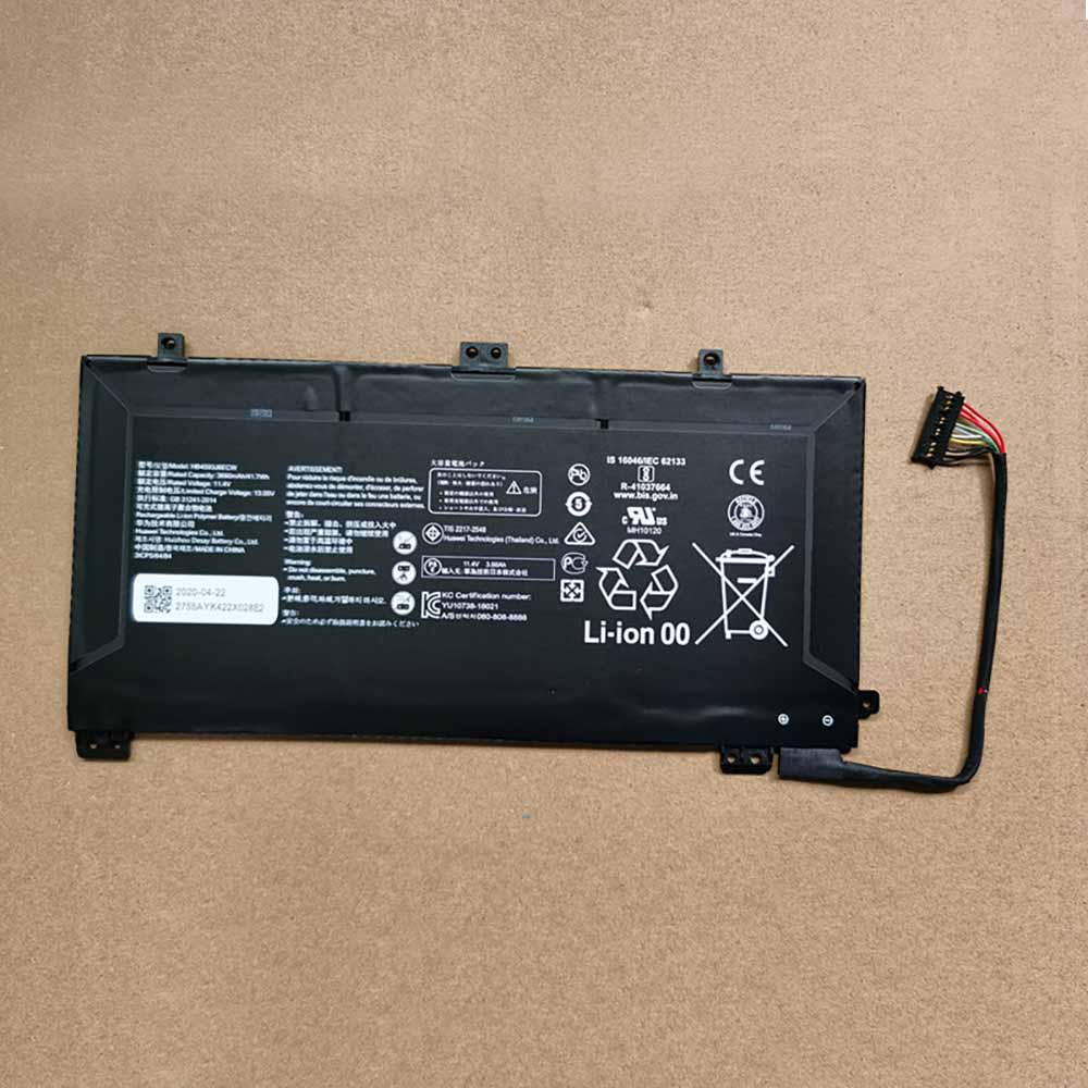11.4V 2700mAh/10.3WH Huawei MateBook 13 WRT-W19 Replacement Battery