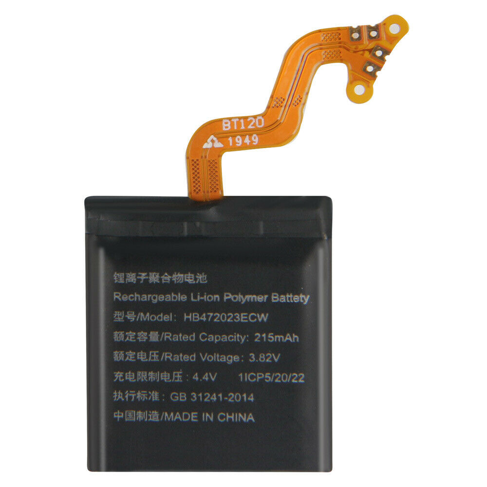3.82V/4.4V 215mAh Huawei WATCH GT2 42MM Replacement Battery