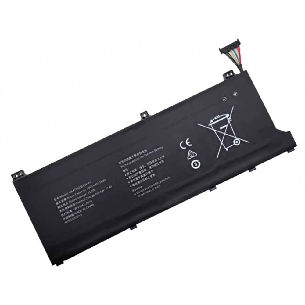 15.28V 3665mAh HB4792Z9ECW-41 Laptop Battery for Honor NBLK-WAX9X NBZ-WBE9 NIR-WAQ9HNR