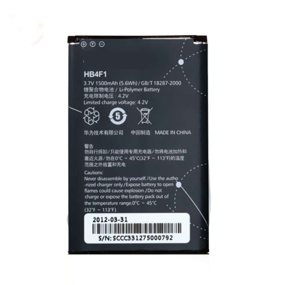 3.7V/4.2V 1500mAh/5.6WH Huawei U8800 T8808D G306T C8800 C8600 U8520 Replacement Battery