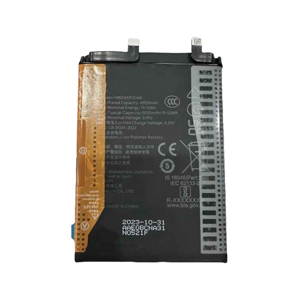 3.91V 5000mAh Honor 100 Pro Replacement Battery