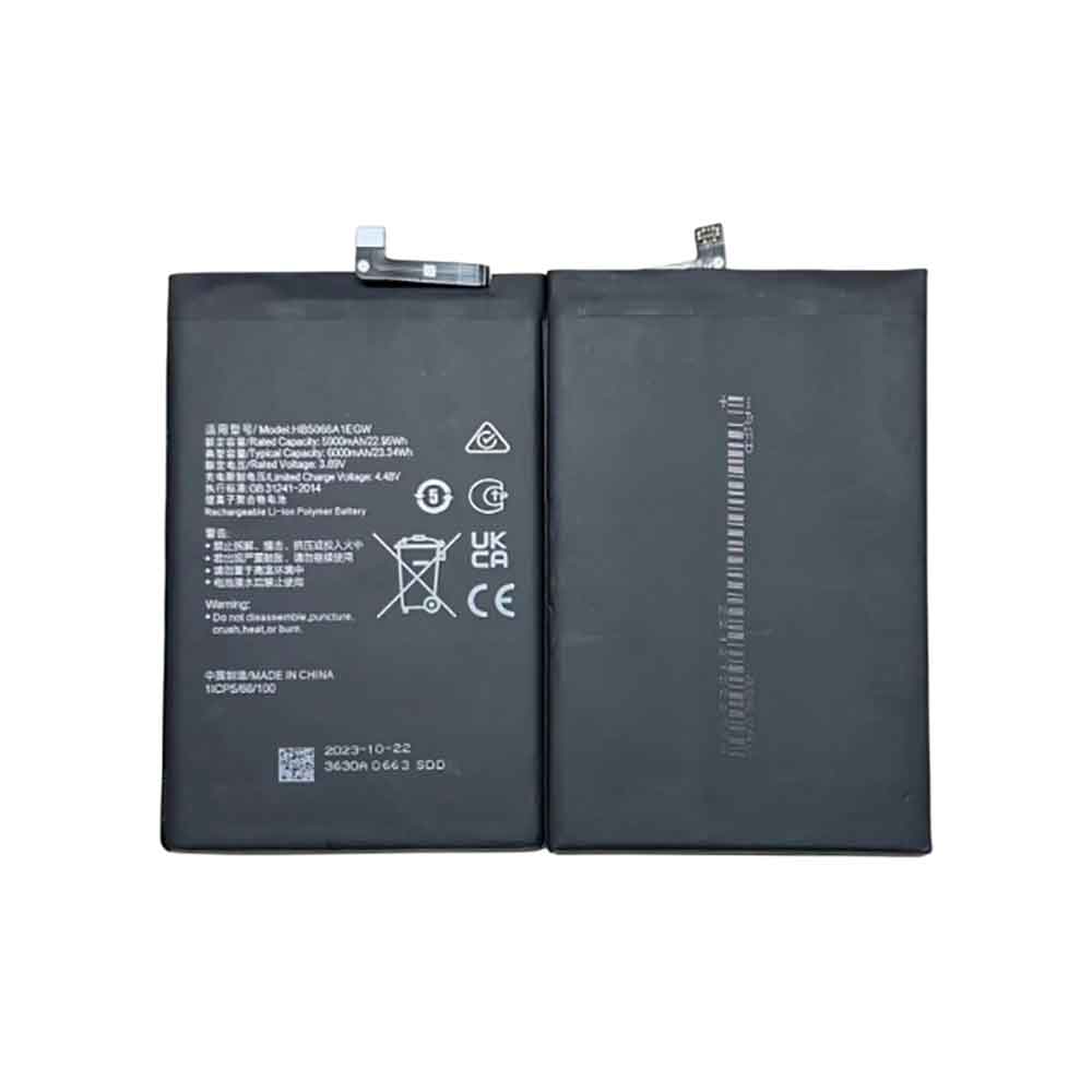 3.89V 6000mAh HB5066A1EGW Smartphone Battery for Huawei Honor Play7T