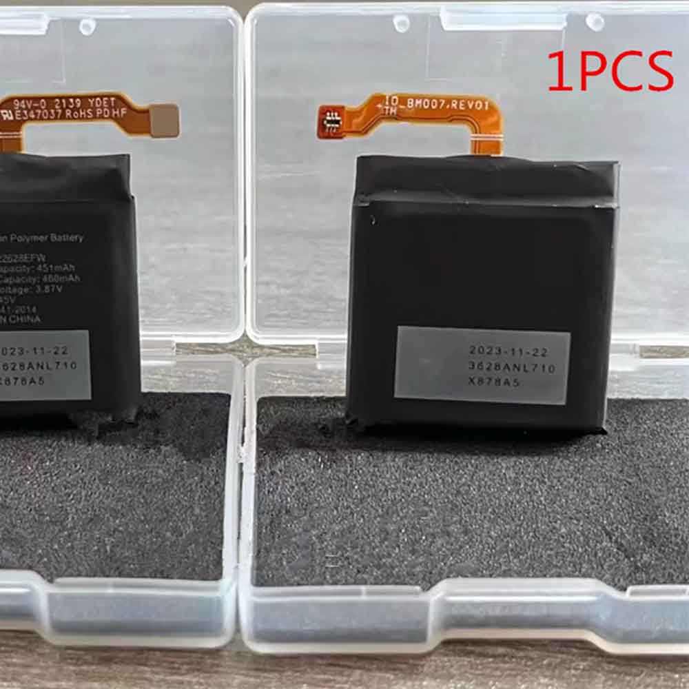 3.87V 451mAh HB522628EFW Smart Watch Battery for Honor GS3 MUS-B19 1ICP6/26/27