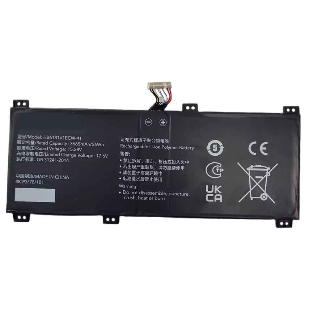 15.28V 3665mAh Huawei HONOR MagicBook 16 Pro HYM-W56 Replacement Battery