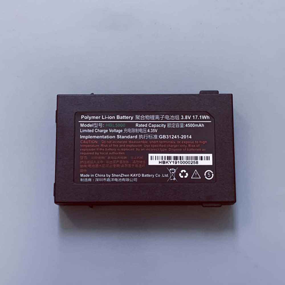 3.85V 4500mAh Urovo i6000S i6100S V5000 PDA Replacement Battery
