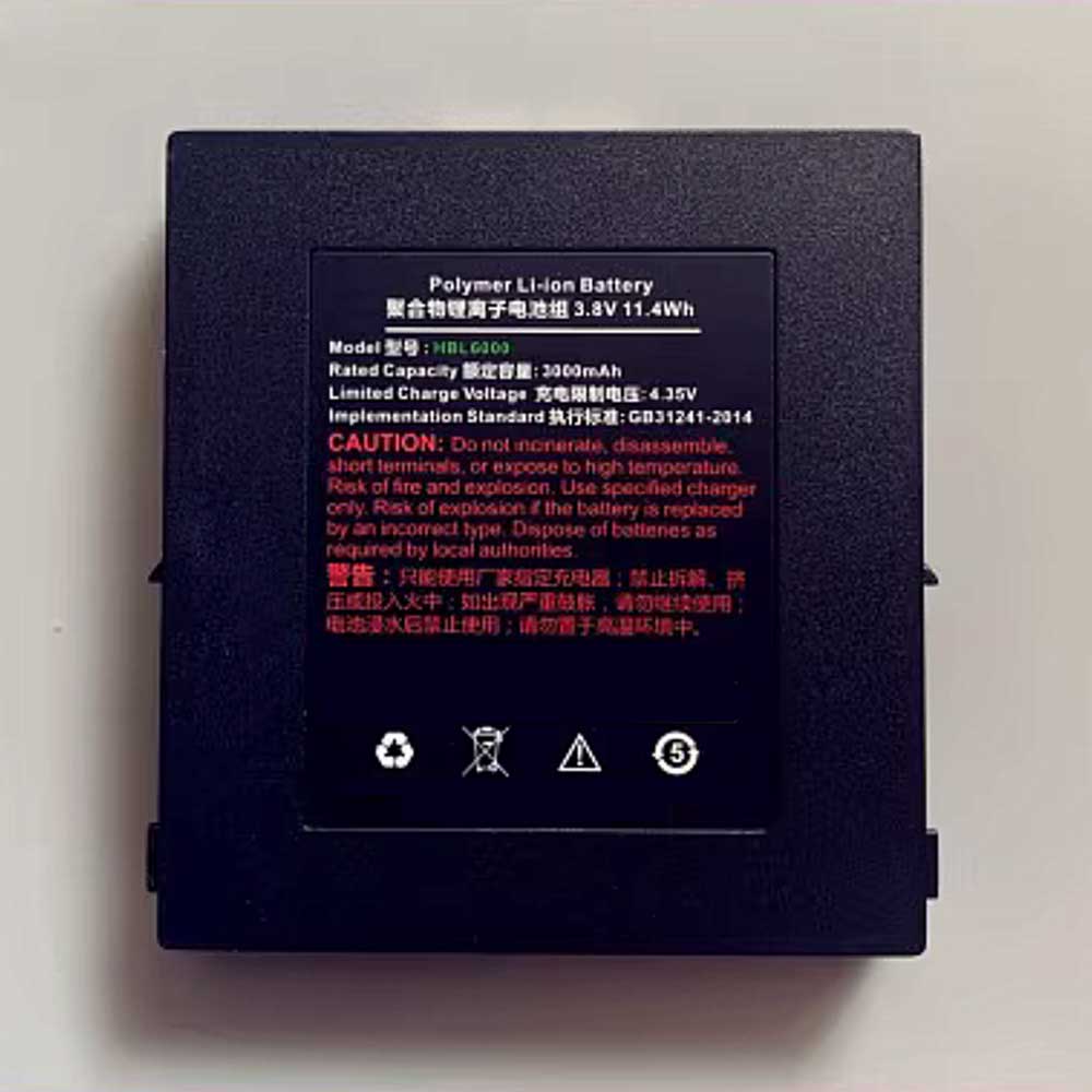 3.8V 3000mAh HBL6000 Barcode Scanners Battery for Urovo I6080 NBL6000 PDA