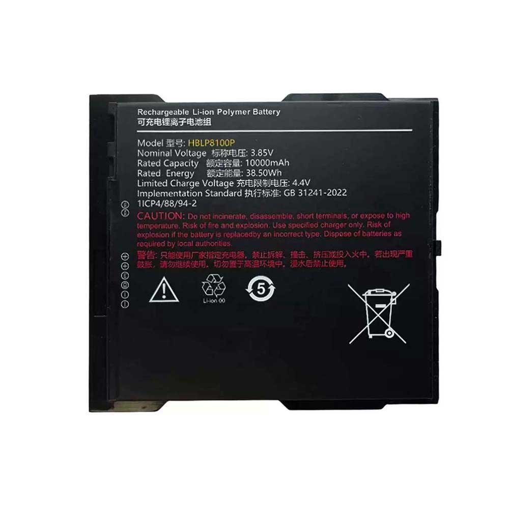 3.85V 10000mAh HBLP8100P Tablet Battery for Urovo HBLP8100P