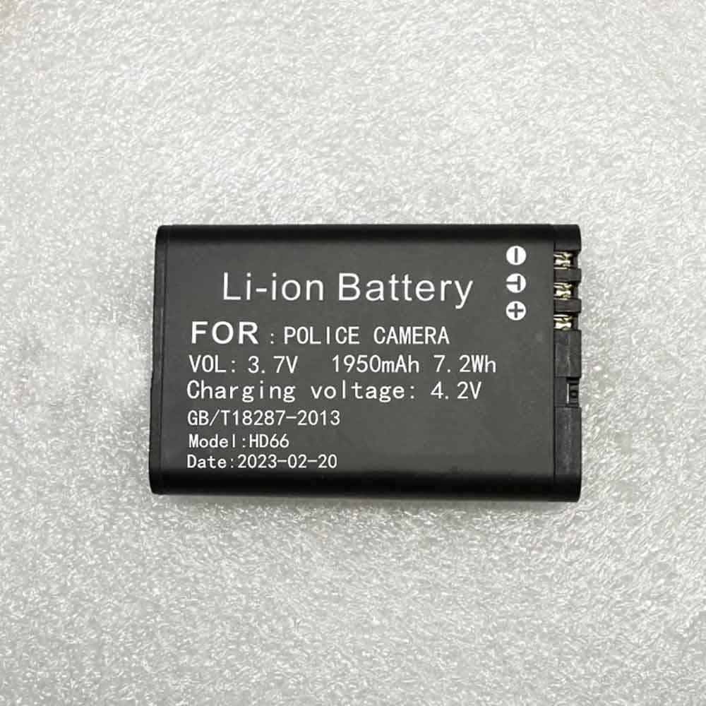 3.87V 451mAh HD66 Camera Battery for Vosonic K8
