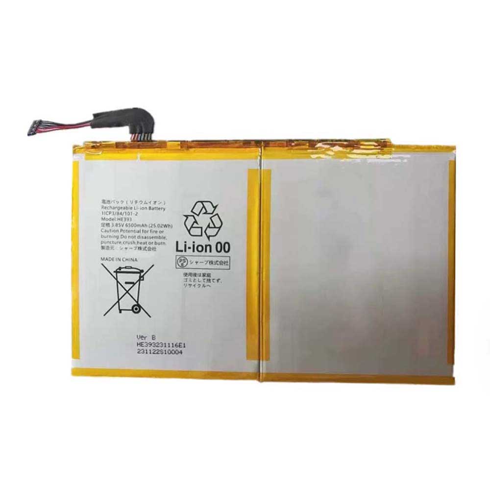 3.85V 6500mAh HE393 Tablet Battery for Sharp HE393