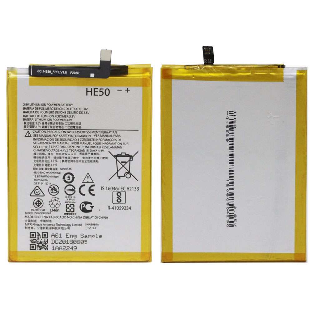3.8V/4.4V 4850MAH/18.5WH SNN5989A Tablet Battery for Motorola Moto E4 Plus XT1770 XT1775 XT1776