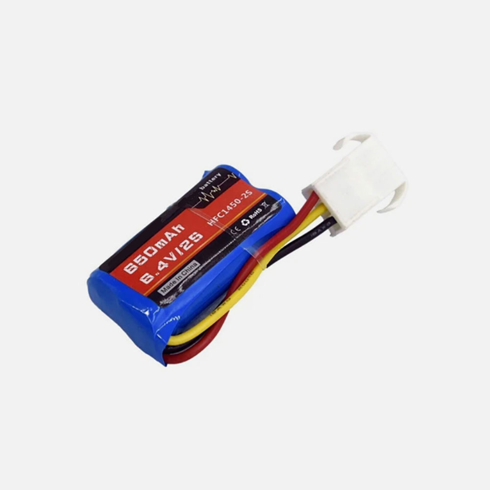 6.4V 650mAh HFC1450 Toys Battery for LiFePO EL4.5-3P female P-TO-R RC Car Speed Boat