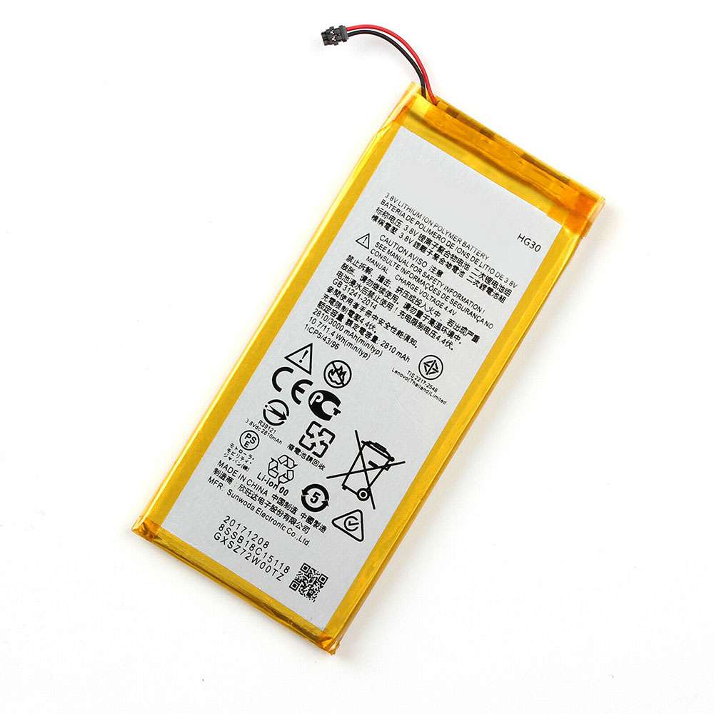 3.8V/4.4V 3000mAh/11.4WH HG30 Smartphone Battery for Motorola Moto G5S Plus/Moto G6 XT1806 XT1805 XT1925