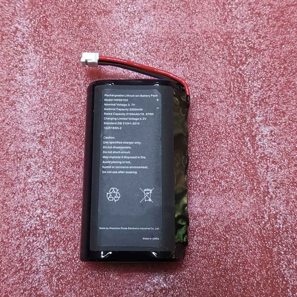 3.7V 5200mah HIK6010H Camera Battery for Eiviz HIK6010H