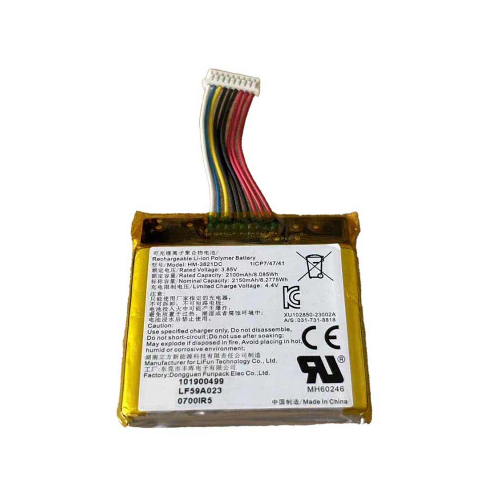 3.85V 2100mAh HM-3821DC POS Terminals & Machines for Lifang HM-3821DC