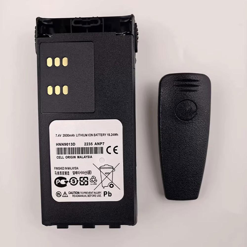 7.4V(not Compatible 7.2V) 2600mAh HNN9013D Radio Communication Battery for Motorola HT750