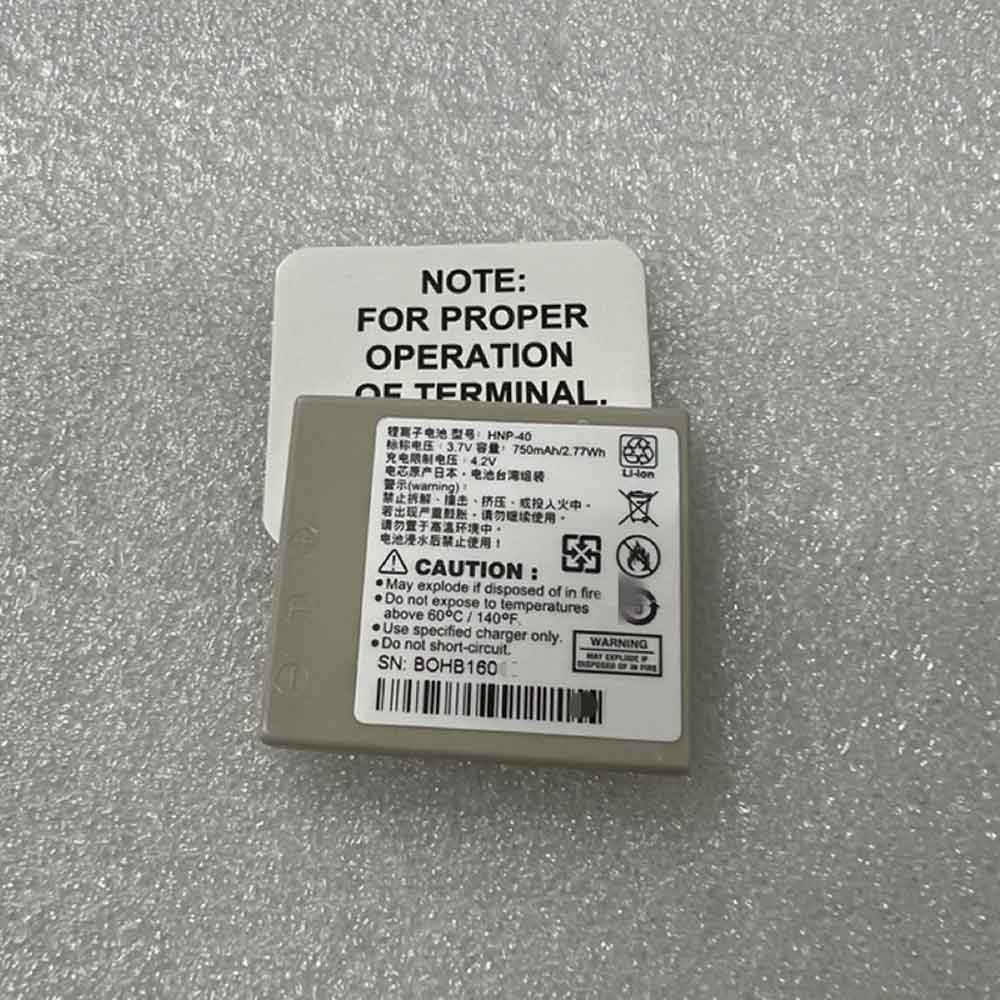 3.7V 750mAh HNP-40 Barcode Scanners Battery for Honeywell 50129434-001 1602G