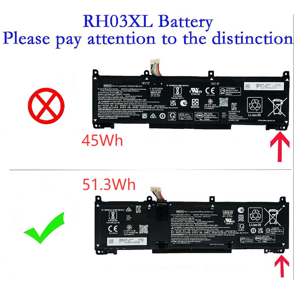HP ProBook 430 440 445 450 630 640 650 G8 battery